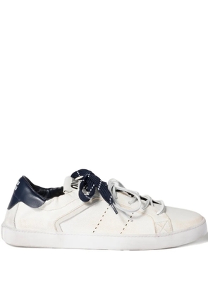 Miu Miu Deco leather sneakers - Neutrals
