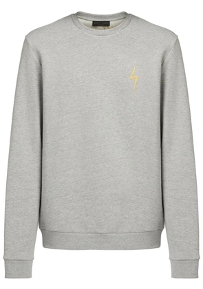 Giuseppe Zanotti Hostap logo cotton sweatshirt - Grey