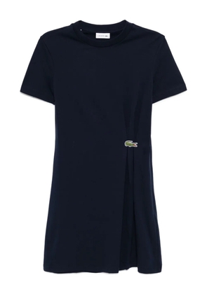 Lacoste Draped dress - Blue