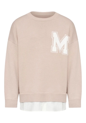 MM6 Maison Margiela crew-neck sweater - Neutrals