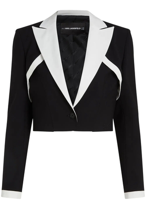Karl Lagerfeld x Joann tailored blazer - Black