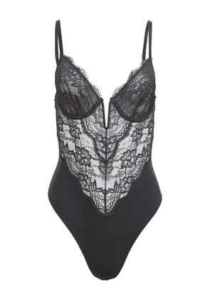 Fleur Du Mal Bianca lace bodysuit - Black