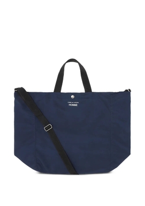 Comme des Garçons Homme double-handle tote bag - Blue