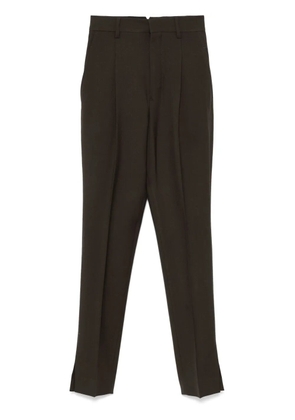 AMI Paris slim-cut trousers - Brown