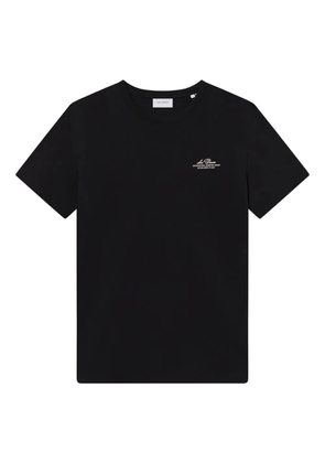 Les Deux Ben Globe graphic T-shirt - Black
