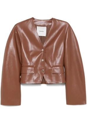 Nanushka Kiyo jacket - Brown