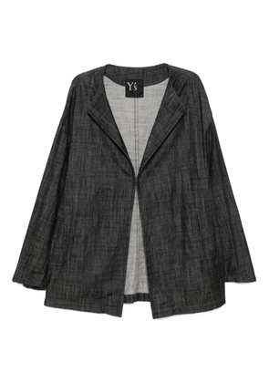 Y's single-breasted blazer - Black