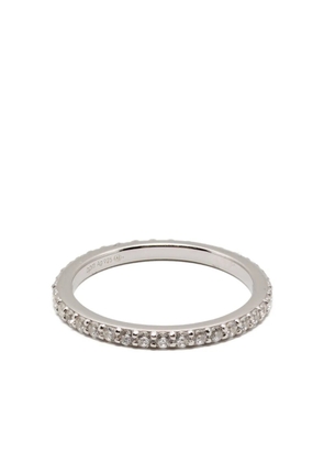 APM Monaco Linear Pavé ring - Silver