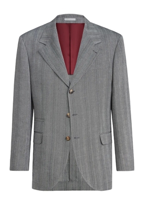 Brunello Cucinelli long-sleeves blazer - Grey
