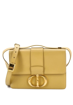 Christian Dior Pre-Owned 30 Montaigne Flap Bag Leather shoulder bag - Gold