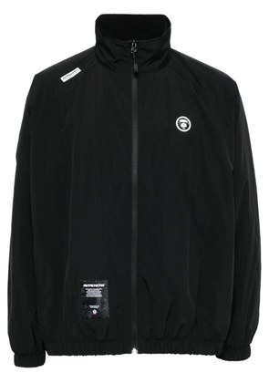 AAPE BY *A BATHING APE® logo-patch jacket - Black