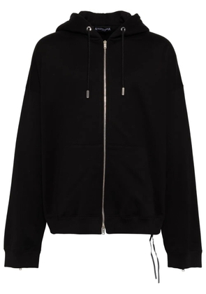 Mastermind World logo beaded hoodie - Black