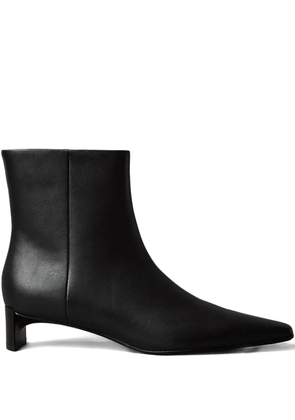 Calvin Klein pointed boots - Black
