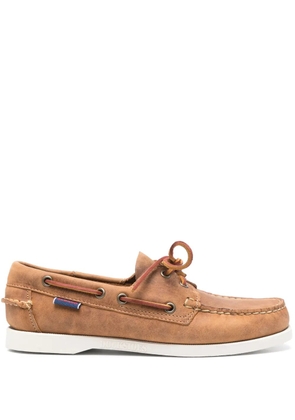 Sebago Dockside Portland Crazy boat shoes - BROWN TAN