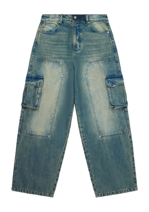 RTA Ryan wide-leg jeans - Blue