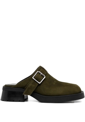 Miista Aroa mules - Green