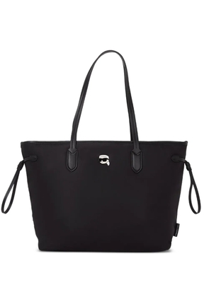 Karl Lagerfeld Ikon drawstring tote bag - Black