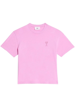 AMI Paris Ami de Coeur short-sleeve T-shirt - Pink