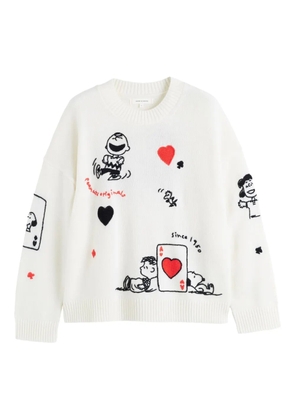 Chinti & Parker x Peanuts crew-neck sweater - Neutrals