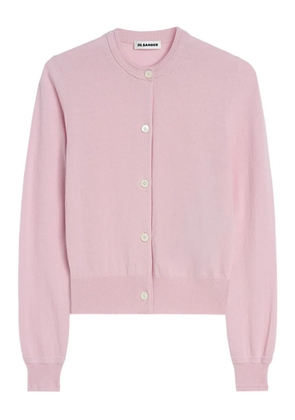 Jil Sander crew-neck cardigan - Pink