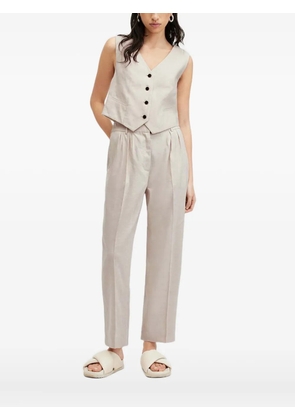 AllSaints button-front waistcoat - Neutrals