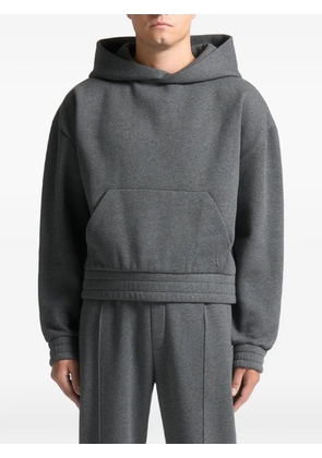 Manière De Voir Gérard kangaroo-pocket hoodie - Grey