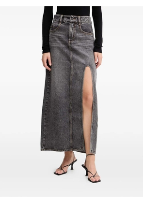Miss Sixty split midi skirt - Grey