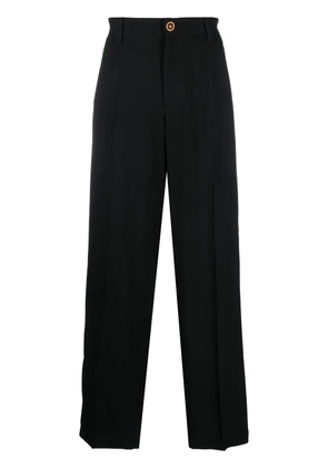 Versace striped-detailing trousers - Black