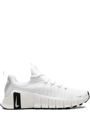 Nike Free Metcon 6 Premium 'Summit White Sail Black Metallic Silver' sneakers