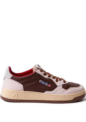 Autry Medalist Low panelled sneakers - Brown