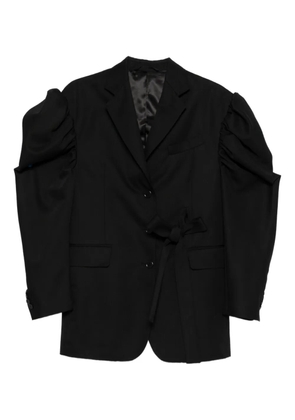 Simone Rocha bow cut-out blazer - Black
