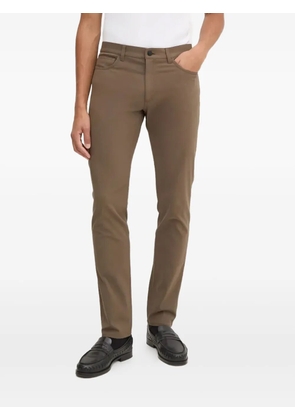 Theory zip-fly five-pocket trousers - Brown