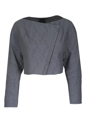 KZ_K STUDIO concealed-fastening jacket - Grey