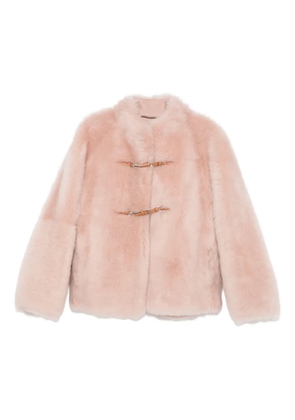 Ermanno Scervino toggle-fastening jacket - Pink