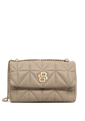 BOSS quilted chain shoulder bag - Neutrals