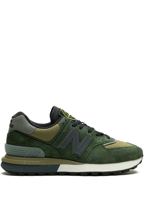 New Balance x Stone Island 574 Legacy 'Dark Green' sneakers