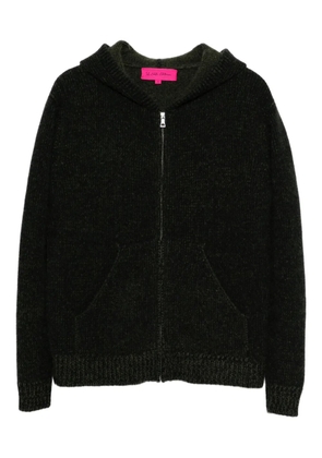 The Elder Statesman plaited cardigan - Green