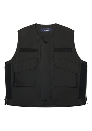 Comme des Garçons Homme flap-pocket gilet - Black
