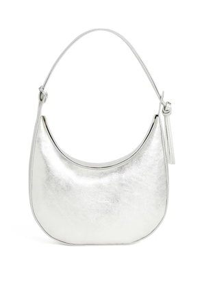 Reformation medium Rosetta shoulder bag - Silver