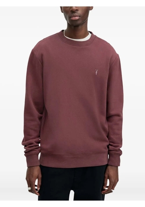 AllSaints Raven embroidered crew-neck sweatshirt