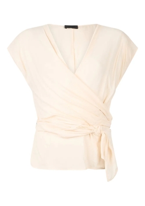 LIU JO v-neck top - White