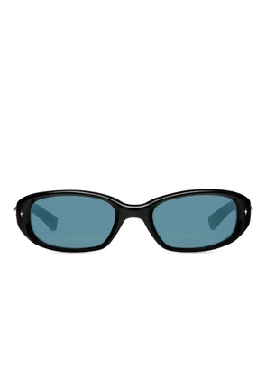 Gentle Monster Kafka 01 (BL) star square-frame glasses - Black