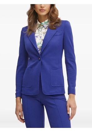 LUISA SPAGNOLI single-button pocket blazer - Blue