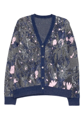 JNBY painted-effect cardigan - Grey