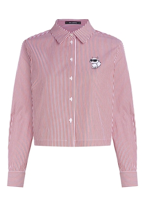 Karl Lagerfeld striped shirt - Red