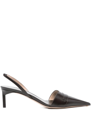 TOM FORD 65MM slingback pointed-toe pumps - Brown