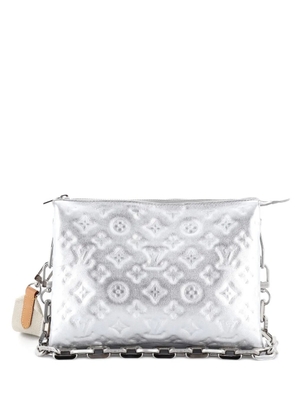 Louis Vuitton Pre-Owned Coussin Bag Monogram Embossed Lambskin PM crossbody bag - Silver
