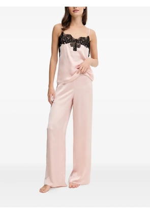 GUESS USA Daphne lace-detail pyjama set - Pink