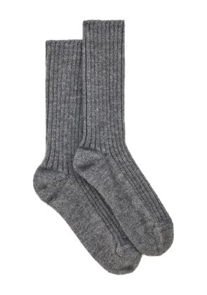 ETRO ribbed socks - Grey