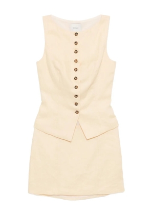 Reformation Lina linen two piece - Yellow